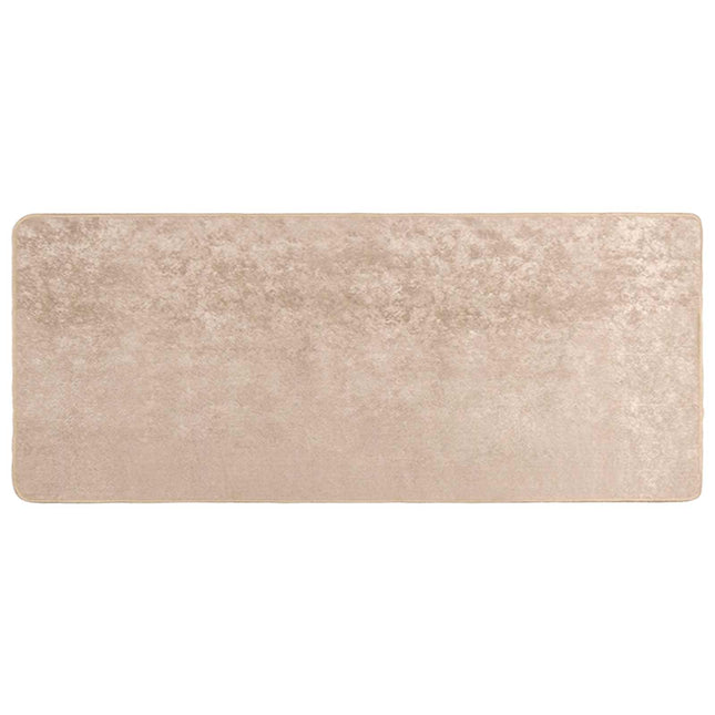 Tæppe Runner MARSA Beige 100 x 200 cm Polyester og PVC