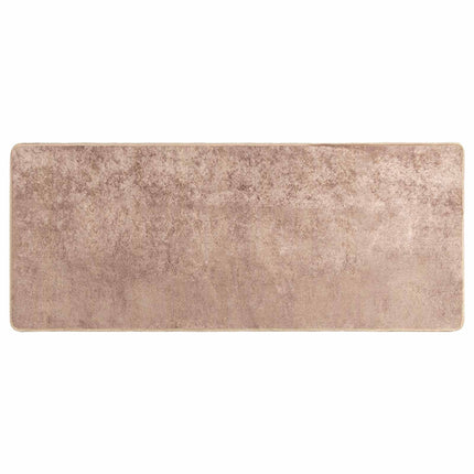 Tæppe Runner MARSA Sandfarvet 50 x 100 cm Polyester og PVC