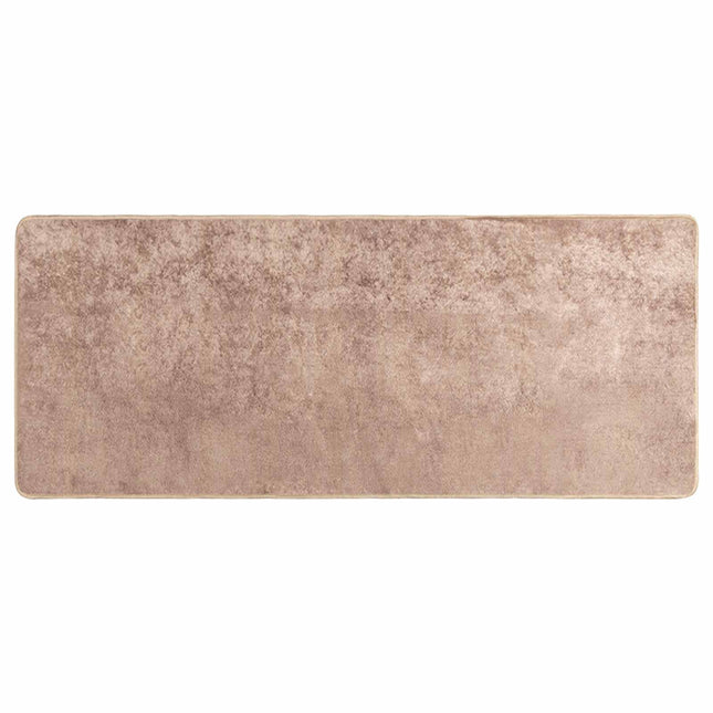 Tæppe Runner MARSA Sandfarvet 50 x 100 cm Polyester og PVC