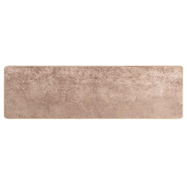 Tæppe Runner MARSA Sandfarvet 50 x 200 cm Polyester og PVC