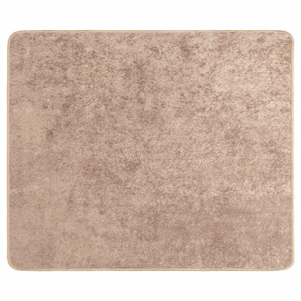 Tæppe Runner MARSA Sandfarvet 80 x 100 cm Polyester og PVC