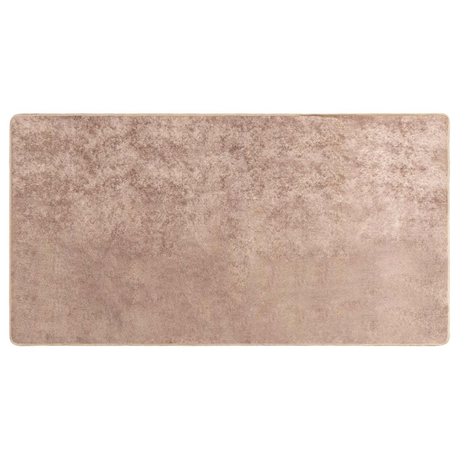 Tæppe Runner MARSA Sandfarvet 80 x 150 cm Polyester og PVC