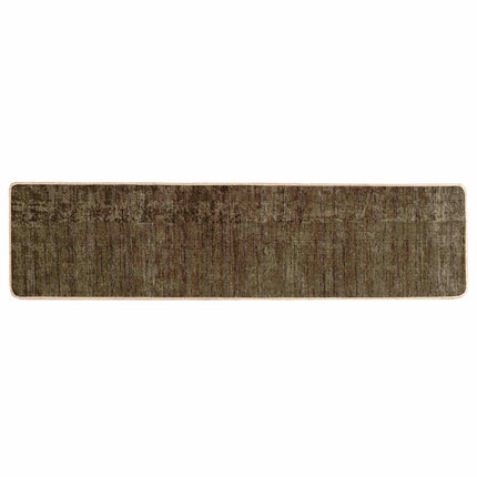 Tæppe Runner MARSA Skovgrøn 80 x 450 cm Polyester og PVC