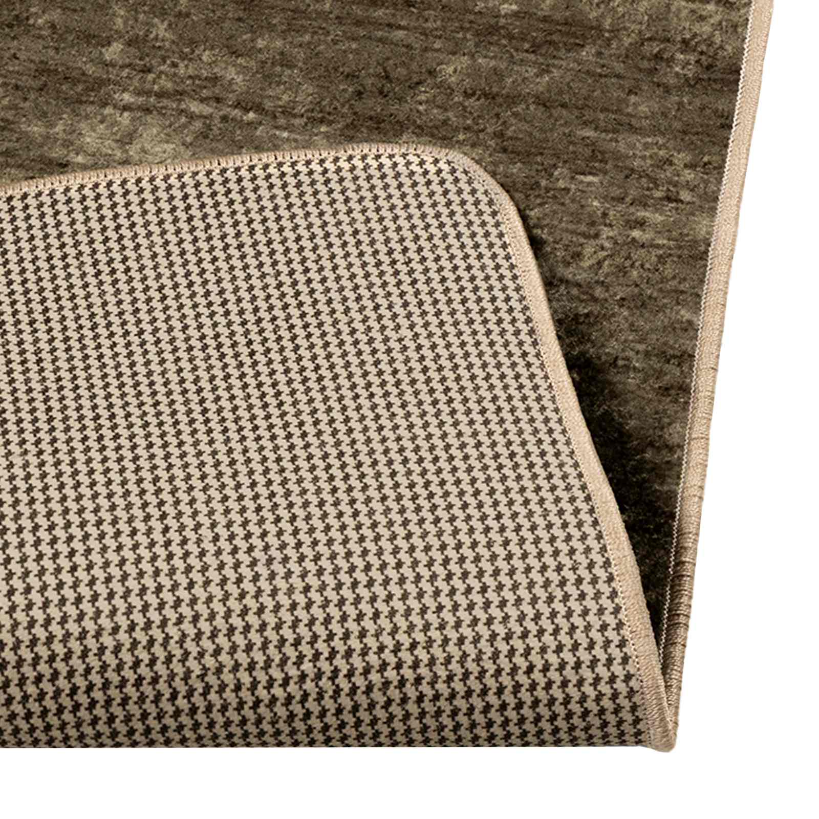 Tæppe Runner MARSA Skovgrøn 150 x 230 cm Polyester og PVC