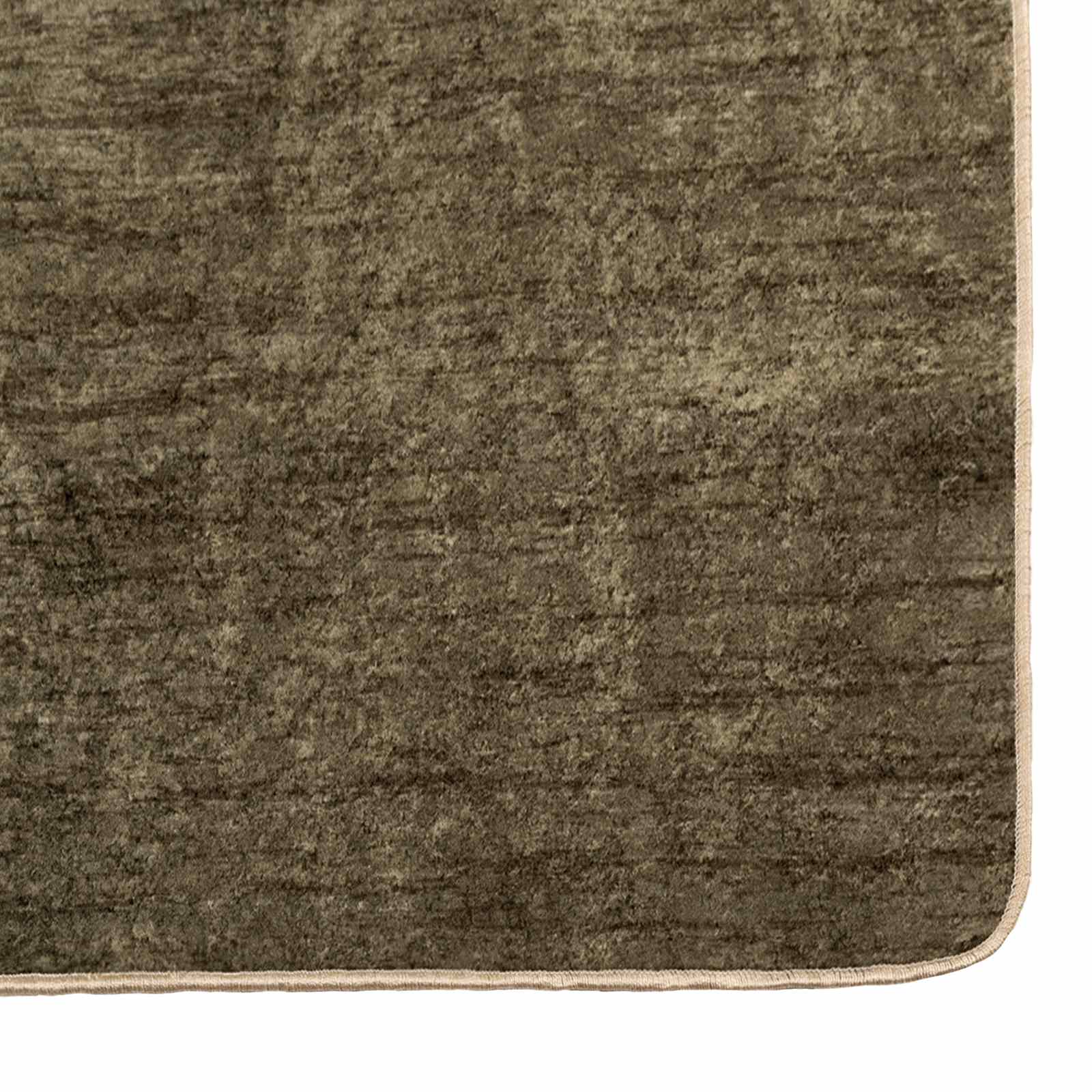 Tæppe Runner MARSA Skovgrøn 150 x 230 cm Polyester og PVC