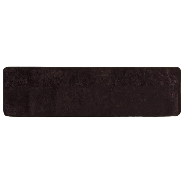 Tæppe Runner MARSA Antracit 50 x 200 cm Polyester og PVC