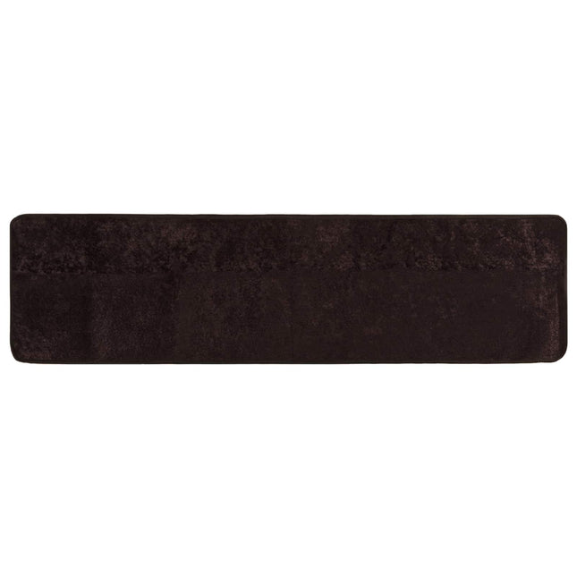 Tæppe Runner MARSA Antracit 80 x 350 cm Polyester og PVC