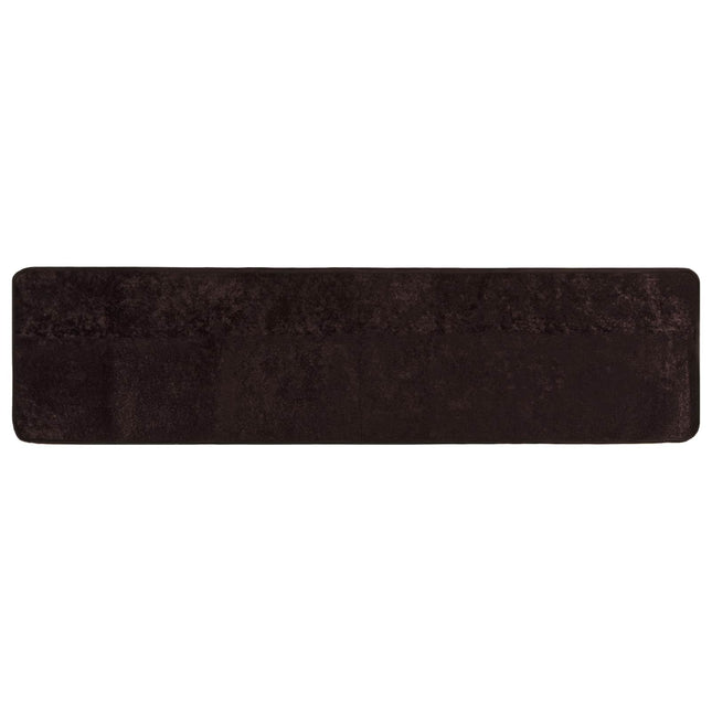 Tæppe Runner MARSA Antracit 80 x 400 cm Polyester og PVC