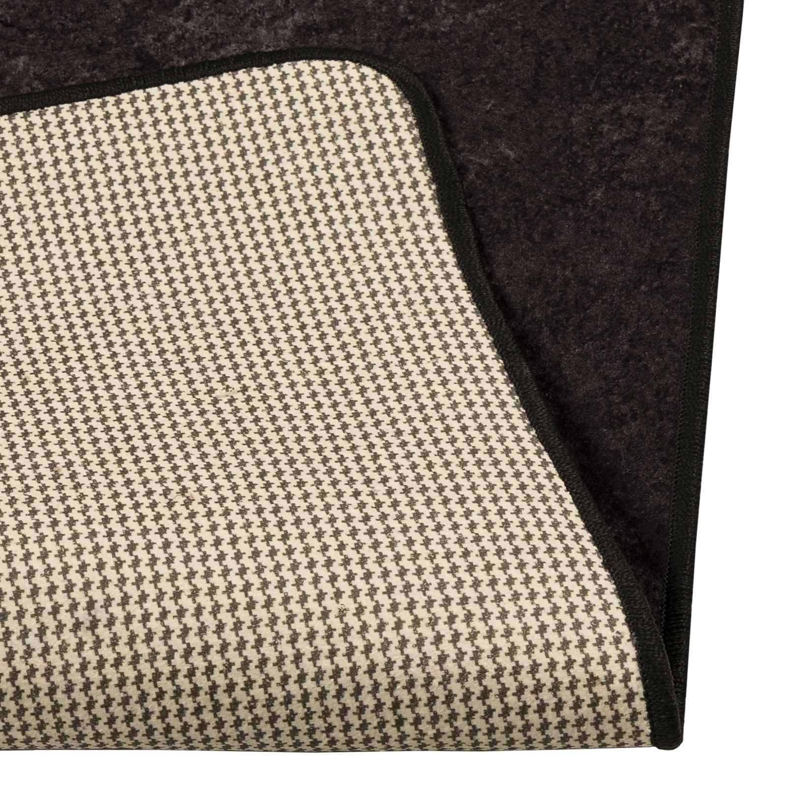 Tæppe Runner MARSA Antracit 80 x 450 cm Polyester og PVC