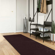 Tæppe Runner MARSA Antracit 80 x 450 cm Polyester og PVC