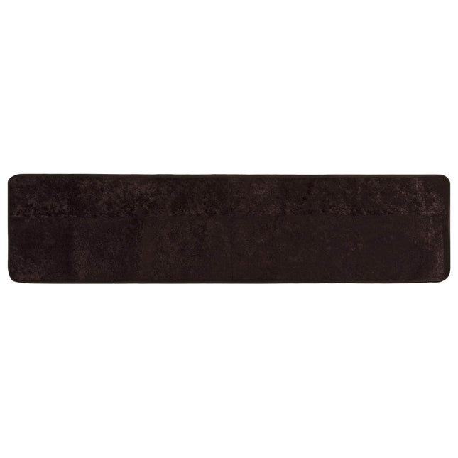 Tæppe Runner MARSA Antracit 80 x 450 cm Polyester og PVC