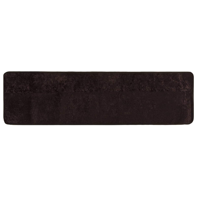 Tæppe Runner MARSA Antracit 100 x 400 cm Polyester og PVC