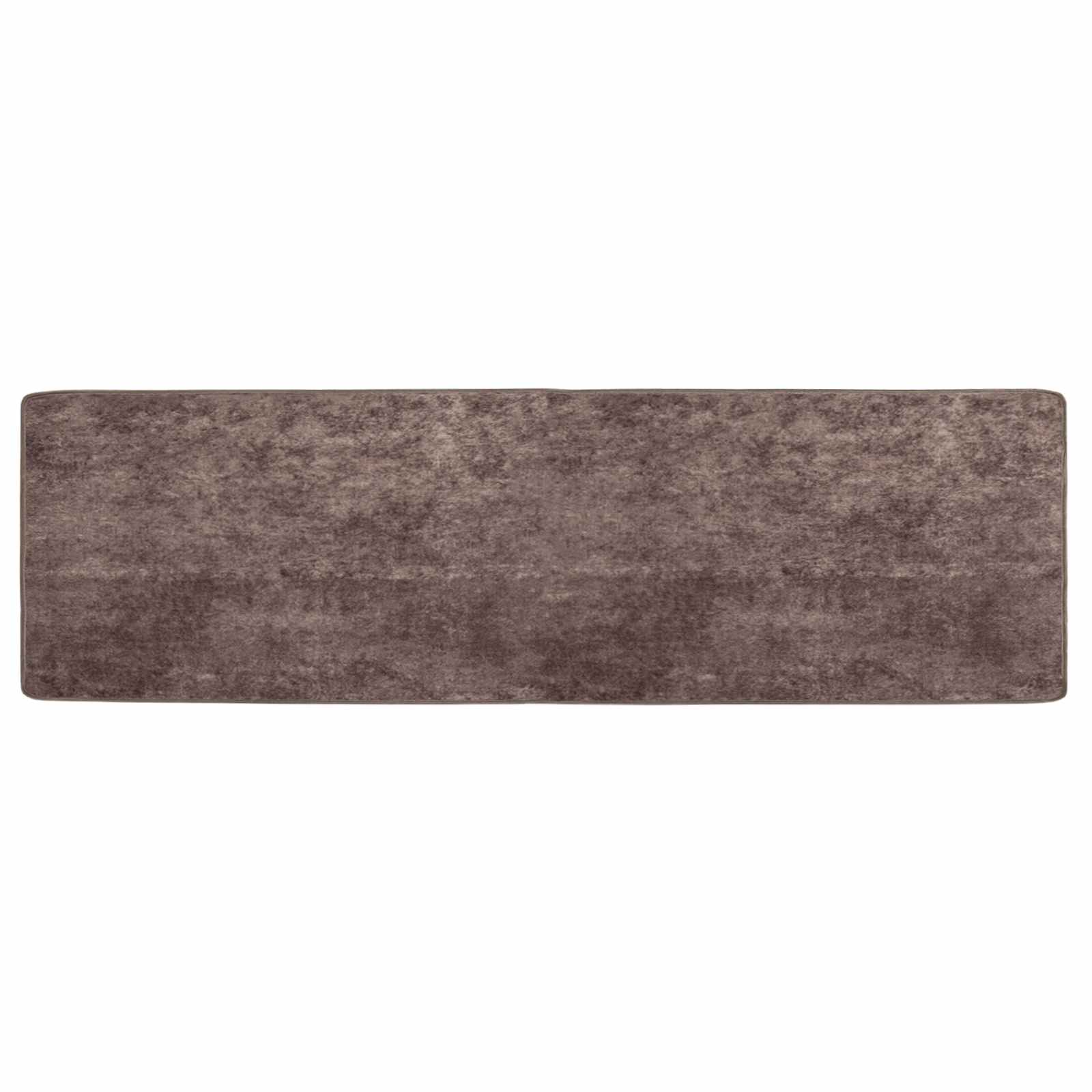 Tæppe Runner MARSA Grå 50 x 150 cm Polyester og PVC