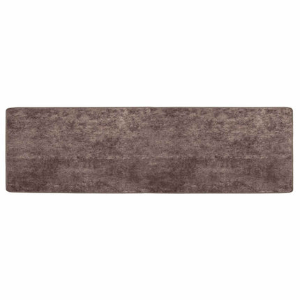 Tæppe Runner MARSA Grå 50 x 150 cm Polyester og PVC
