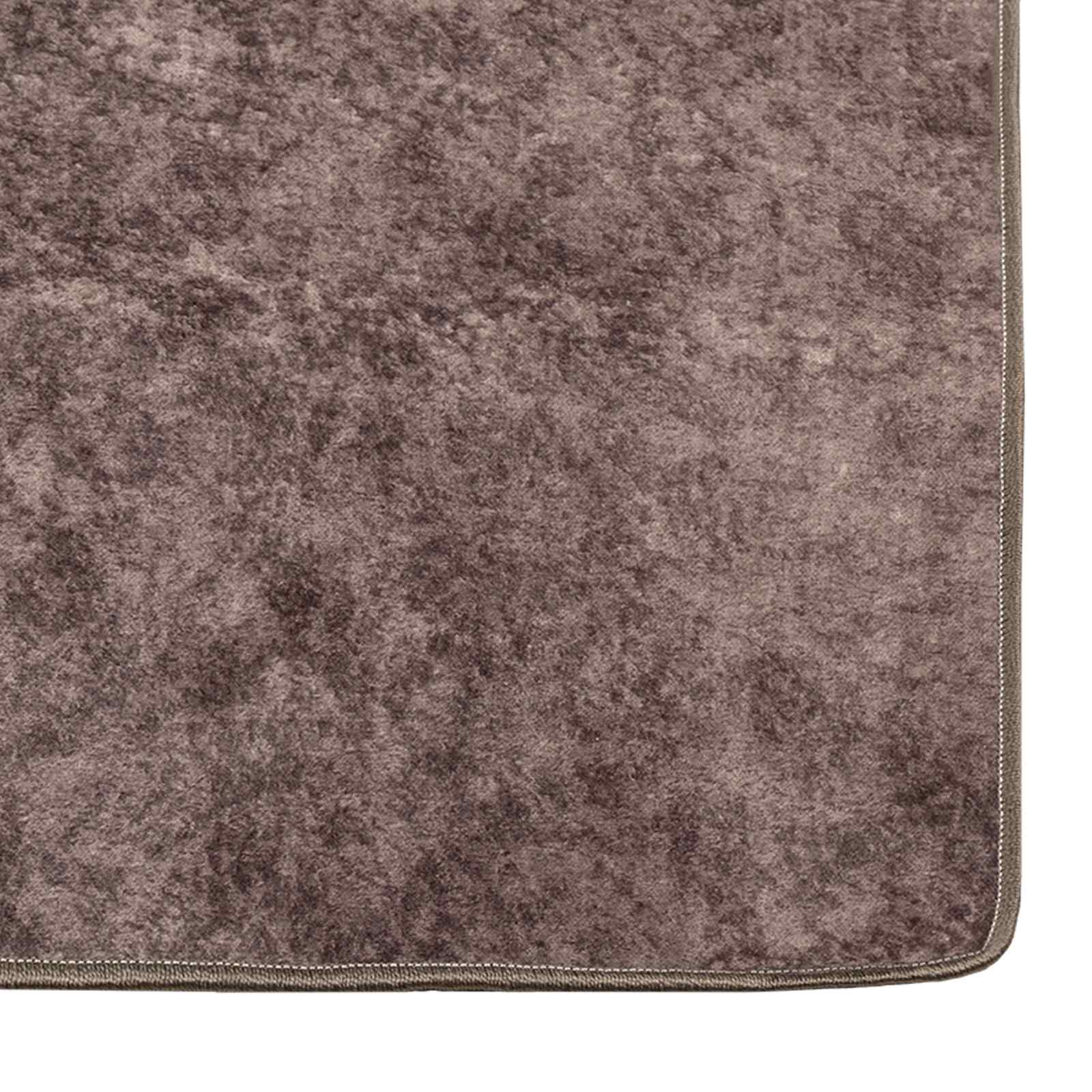 Tæppe Runner MARSA Grå 80 x 350 cm Polyester og PVC