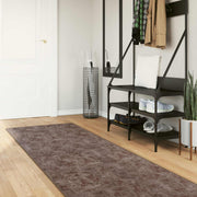 Tæppe Runner MARSA Grå 80 x 350 cm Polyester og PVC