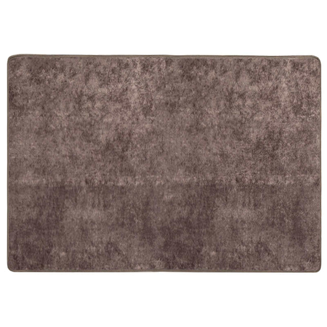 Tæppe Runner MARSA Grå 100 x 150 cm Polyester og PVC