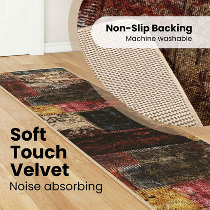 Tæppe Runner MARSA Flerfarvet 50 x 350 cm Polyester og PVC