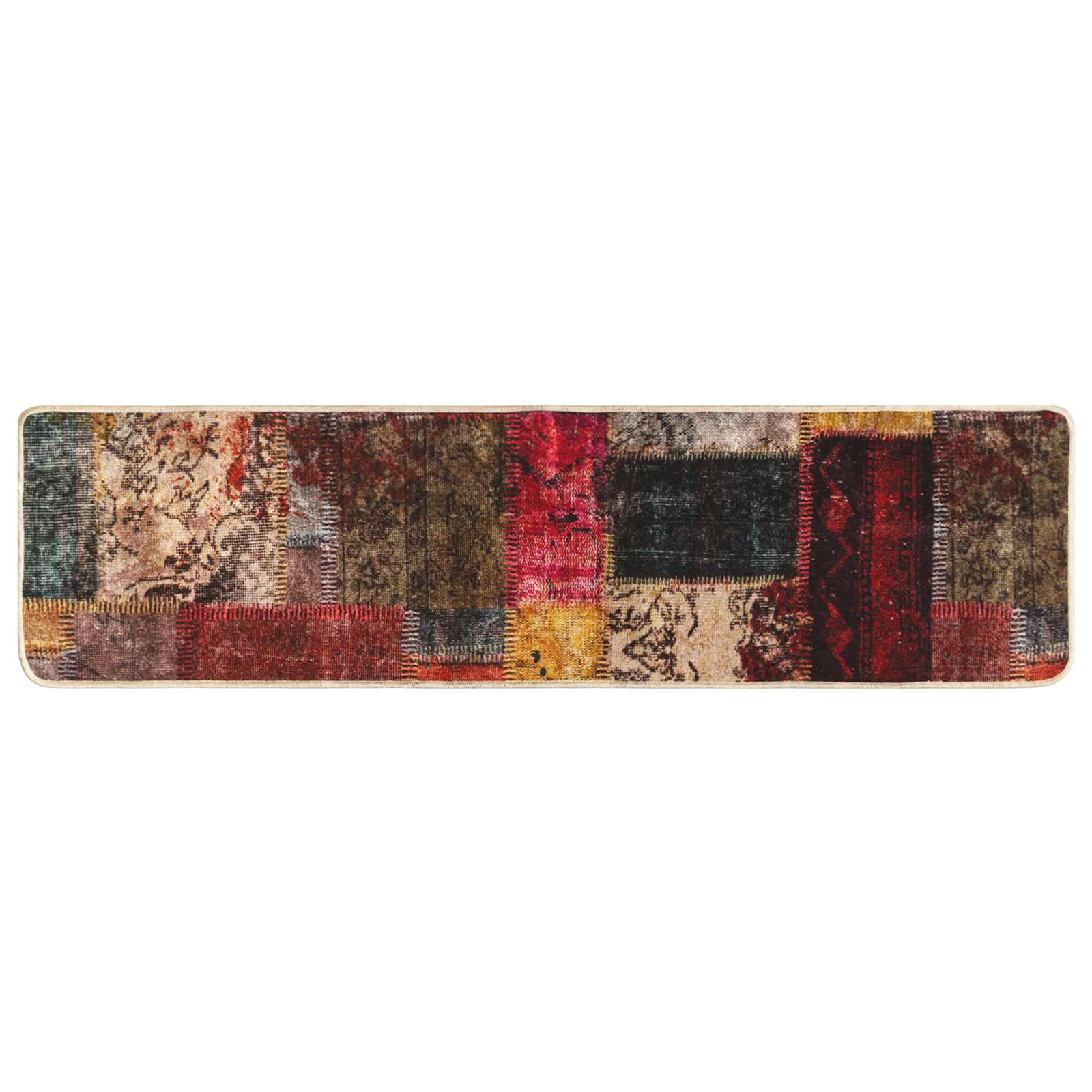 Tæppe Runner MARSA Flerfarvet 80 x 350 cm Polyester og PVC