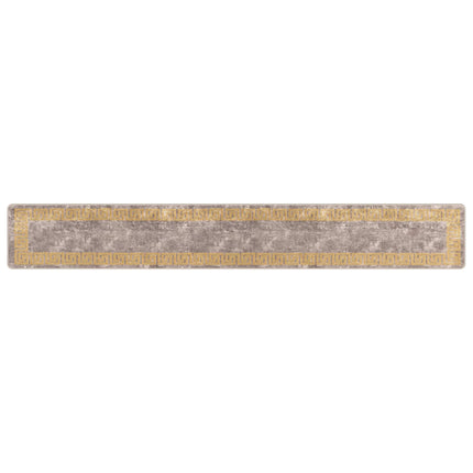 Tæppe Runner MARSA Grå 50 x 350 cm Polyester og PVC