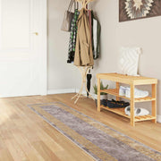Tæppe Runner MARSA Grå 50 x 400 cm Polyester og PVC