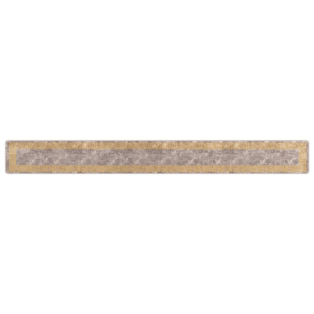 Tæppe Runner MARSA Grå 50 x 450 cm Polyester og PVC