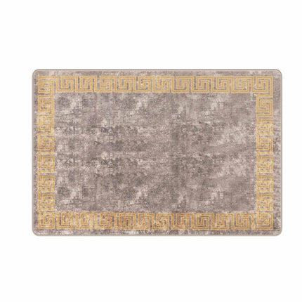 Tæppe Runner MARSA Grå 100 x 150 cm Polyester og PVC