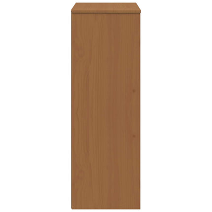 Skab MOLDE Karamel 90 x 35 x 100 cm Massivt fyrretræ