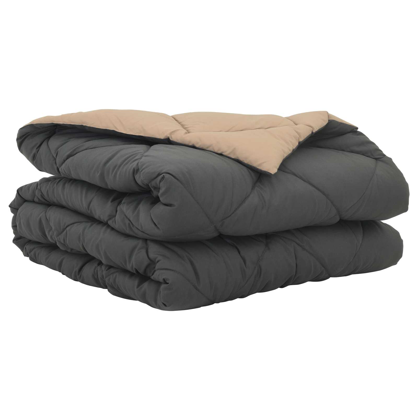 Sommer dyne Antracit og Taupe 220 x 140 cm Mikrofiber