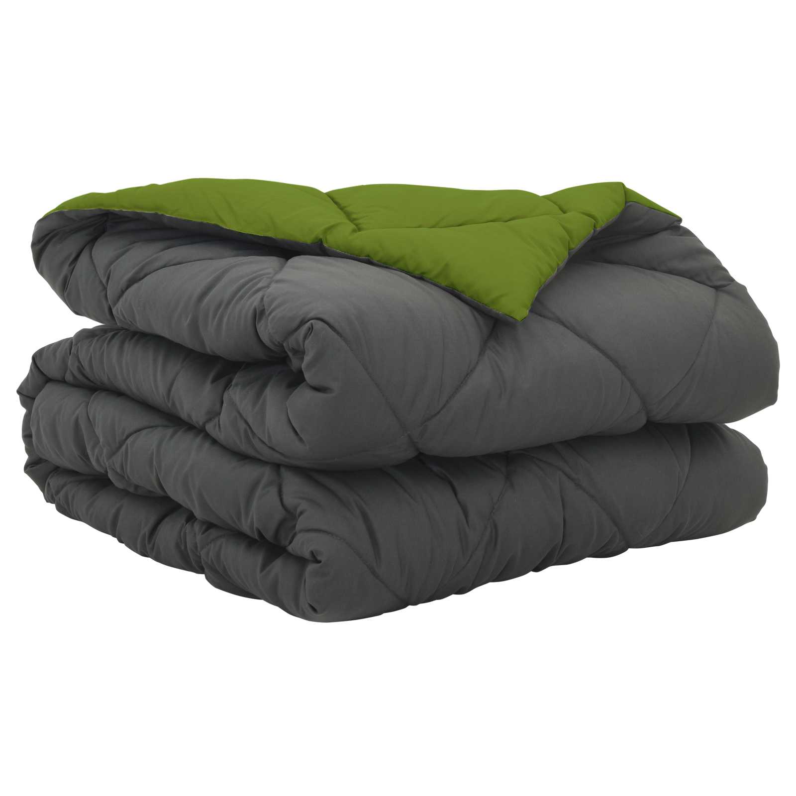 Sommer dyne Grøn og Antracit 200 x 135 cm Mikrofiber