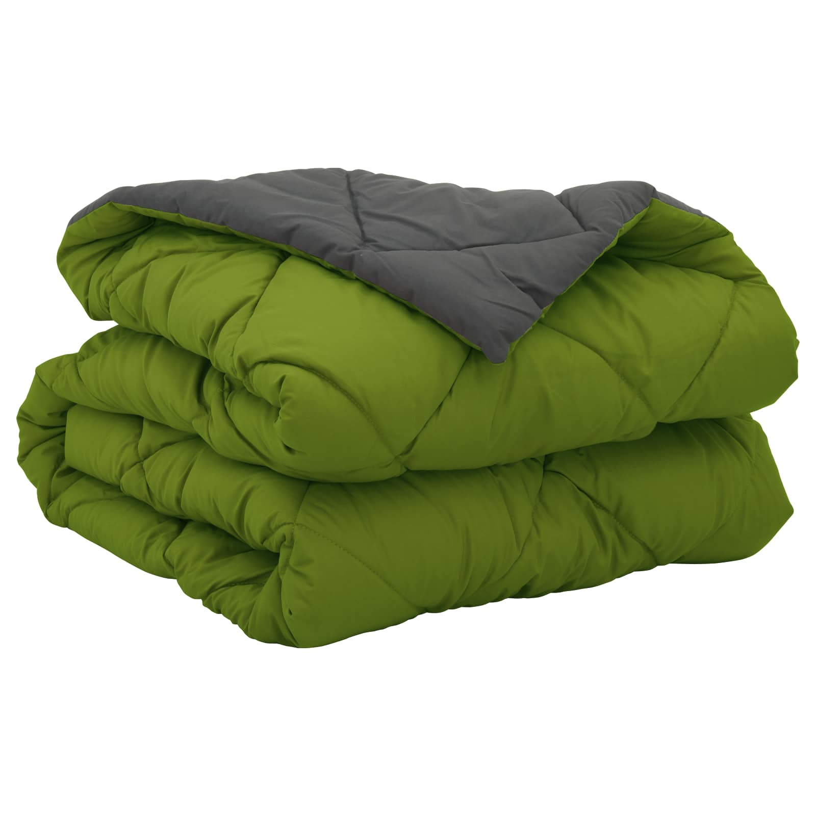 Sommer dyne Grøn og Antracit 200 x 155 cm Mikrofiber