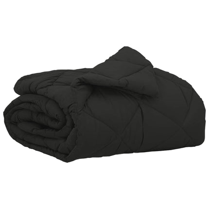 Sommer dyne Sort 200 x 155 cm Mikrofiber