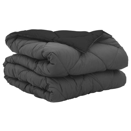 Sommer dyne Sort og Anthracit 220 x 155 cm Mikrofiber