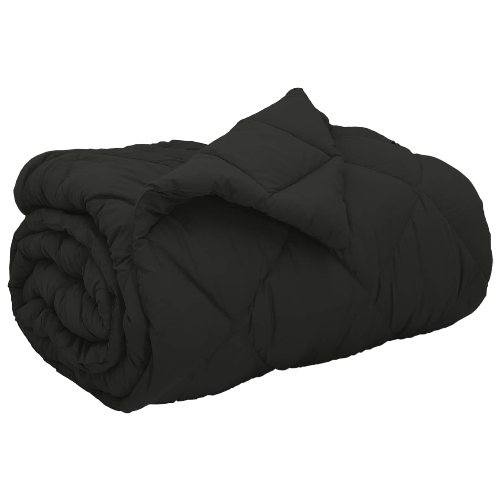 Vinter dyne Sort 140 x 200 cm Mikrofiber