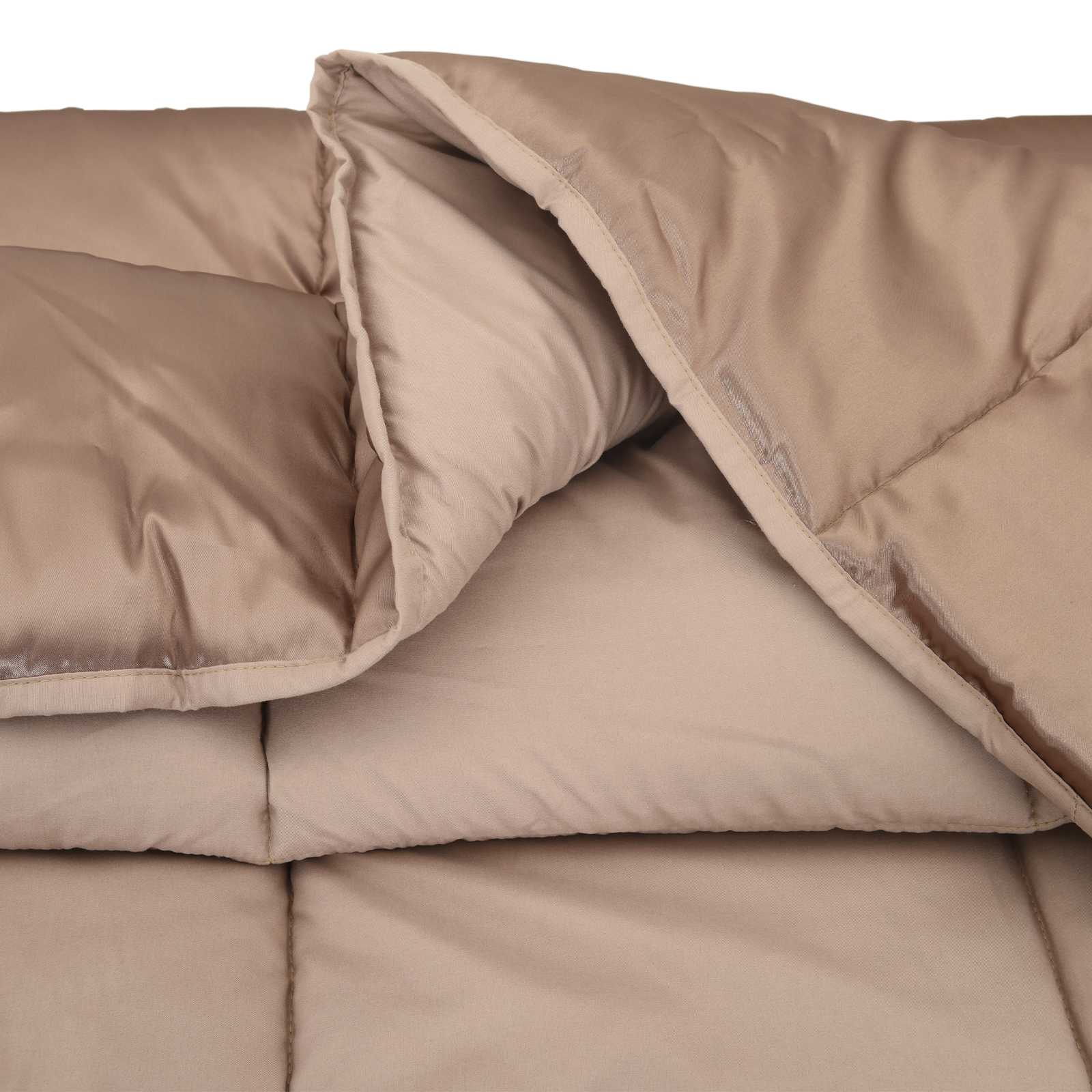 Sommer dyne Guld 220 x 240 cm Satin og Mikrofiber