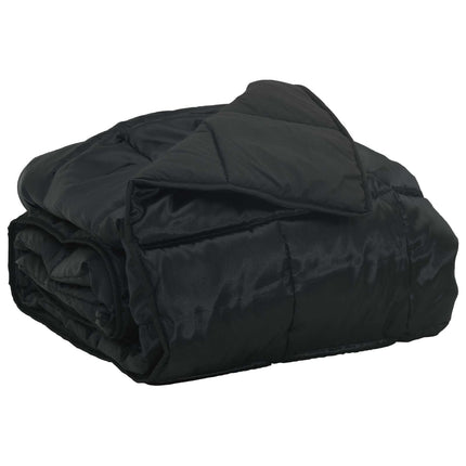Sommer dyne Sort 200 x 220 cm Satin og Mikrofiber