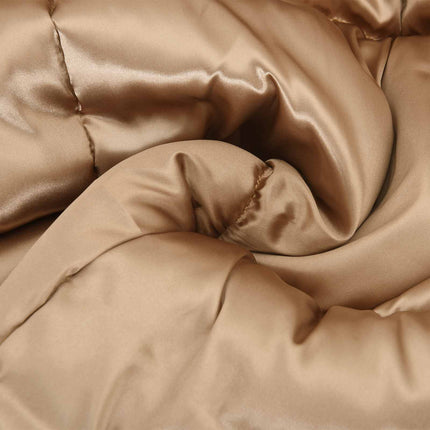 Helårs dyne Guld 140 x 220 cm Satin og Mikrofiber
