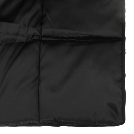 Helårs dyne Sort 140 x 200 cm Satin og Mikrofiber