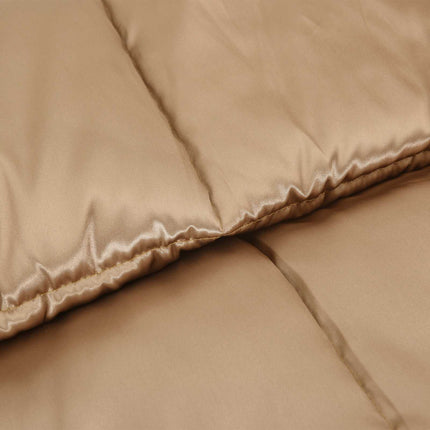 Vinter dyne Guld 135 x 220 cm Satin og Mikrofiber