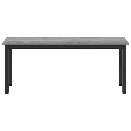 bænk Grå Sonoma 110 x 35 x 45 cm Konstrueret træ