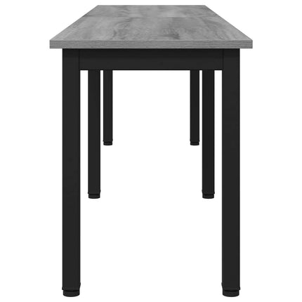 bænk Grå Sonoma 160 x 35 x 45 cm Konstrueret træ