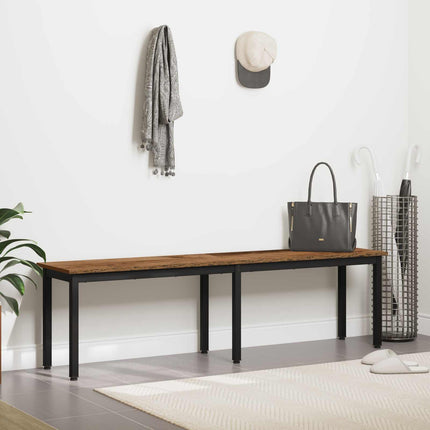 bænk Gammelt træ 160 x 35 x 45 cm Konstrueret træ