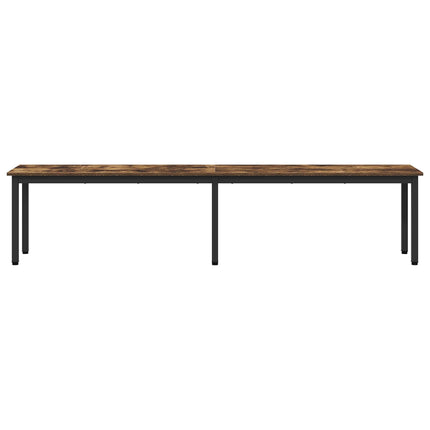 bænk Røget Eg 200 x 35 x 45 cm Konstrueret træ