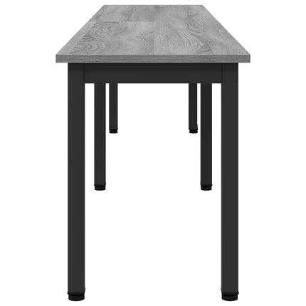 bænk Grå Sonoma 200 x 35 x 45 cm Konstrueret træ