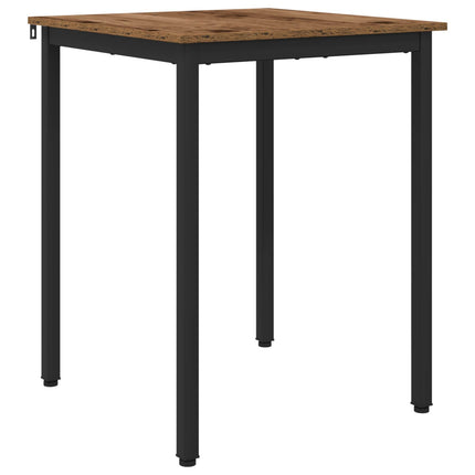 Spiseborde 60 x 60 x 75 cm Konstrueret træ Gammelt træ