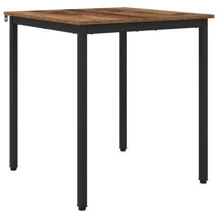 Spiseborde 70 x 70 x 75 cm Konstrueret træ Gammelt træ