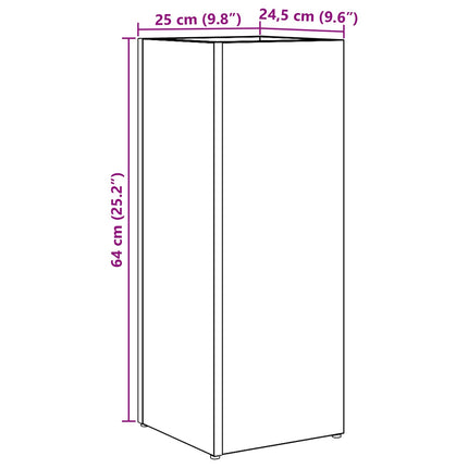 Parasolfod Gammelt træ 25 x 24,5 x 64 cm Konstrueret træ