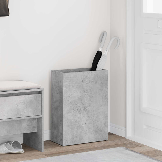 Parasolfod Beton Grå 40 x 20 x 55,5 cm Konstrueret træ