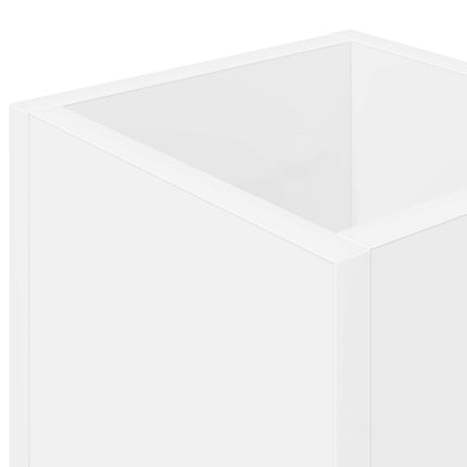 Parasolfod Hvid 20 x 20 x 55,5 cm Konstrueret træ