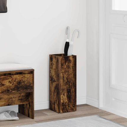 Parasolfod Røget eg 20 x 20 x 55,5 cm Konstrueret træ